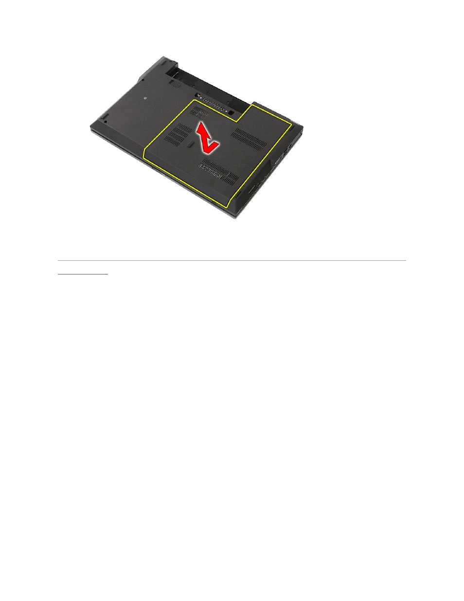 Replacing the access panel | Dell Latitude E5510 (Mid 2010) User Manual | Page 3 / 76