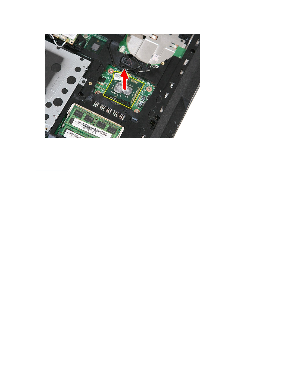 Replacing the processor | Dell Latitude E5510 (Mid 2010) User Manual | Page 62 / 76