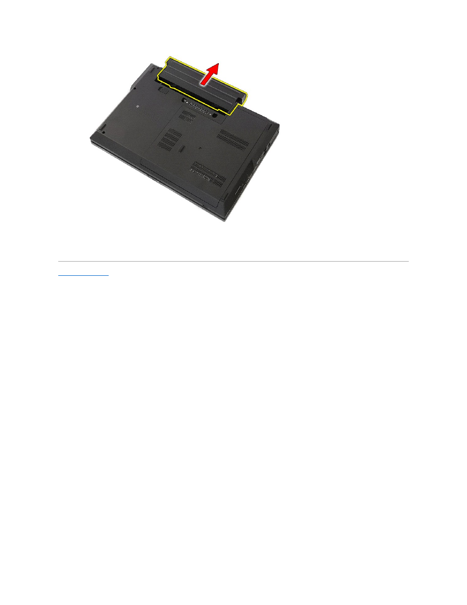 Replacing the battery | Dell Latitude E5510 (Mid 2010) User Manual | Page 9 / 76
