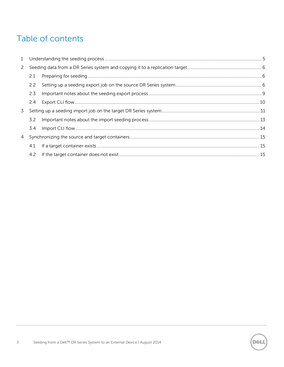 Dell PowerVault DR4100 User Manual | Page 3 / 15
