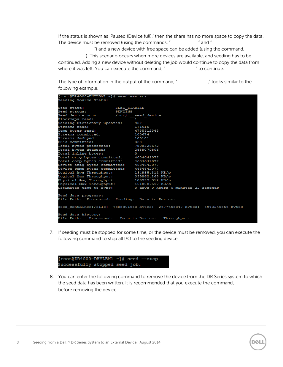 Dell PowerVault DR4100 User Manual | Page 8 / 15