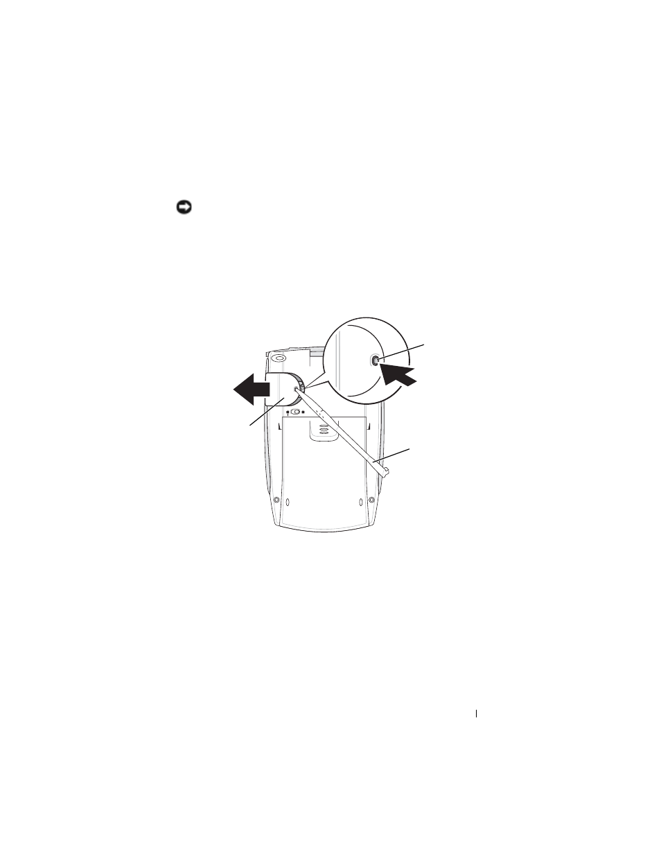 Installing and removing the backup battery, E "installing and | Dell Axim X5 User Manual | Page 17 / 170