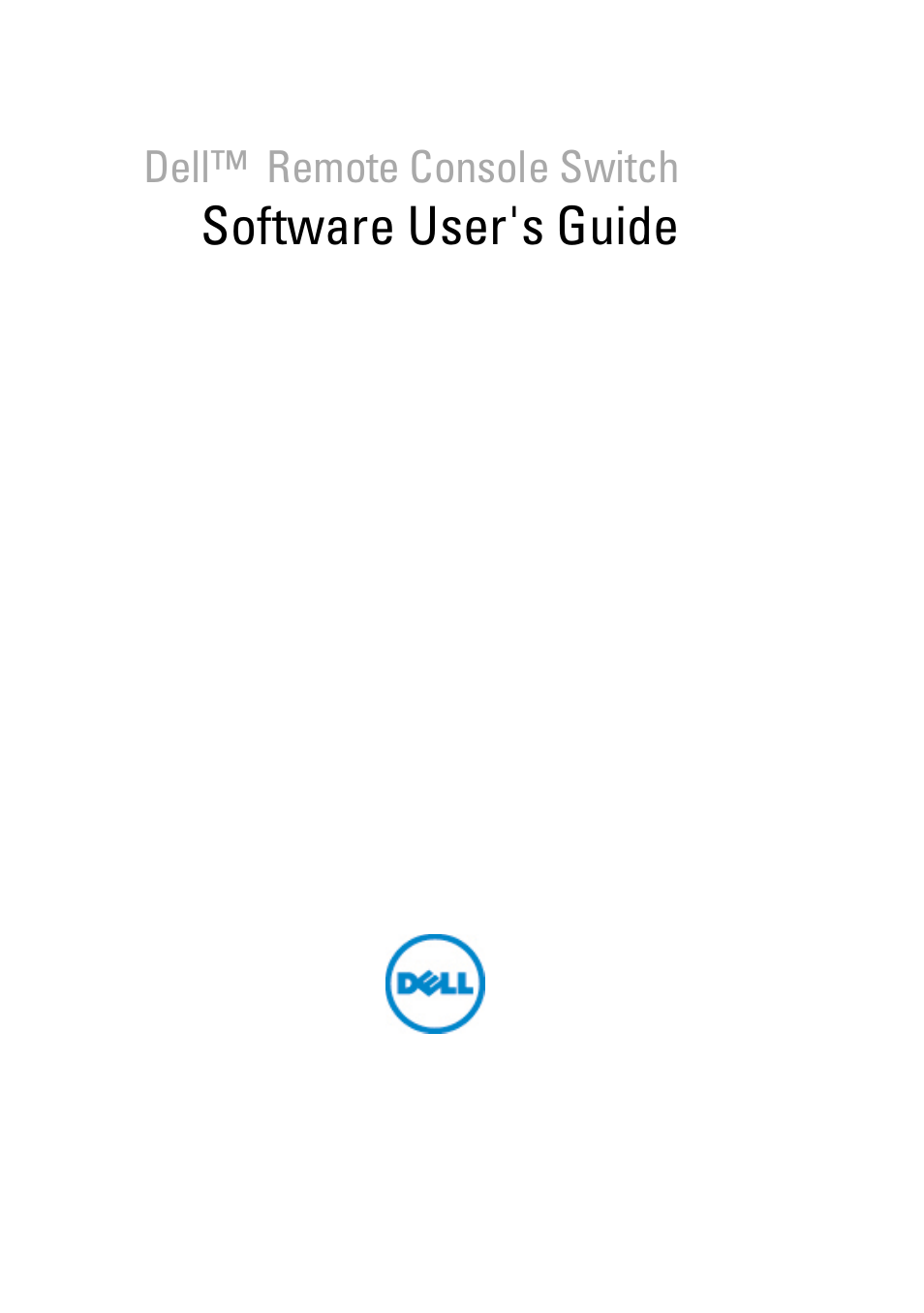Dell KVM 4161DS User Manual | 112 pages