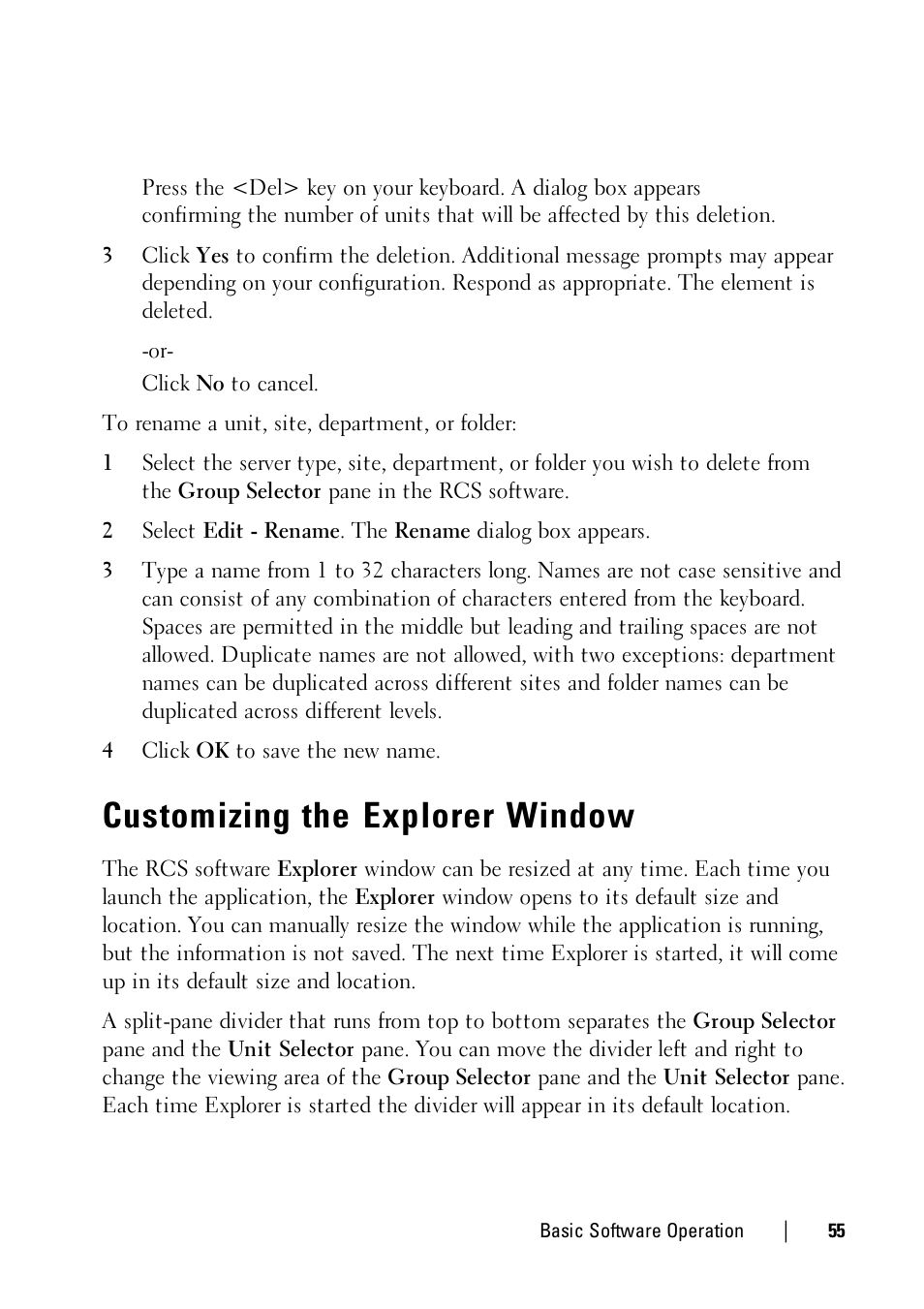 Customizing the explorer window | Dell KVM 4161DS User Manual | Page 55 / 112