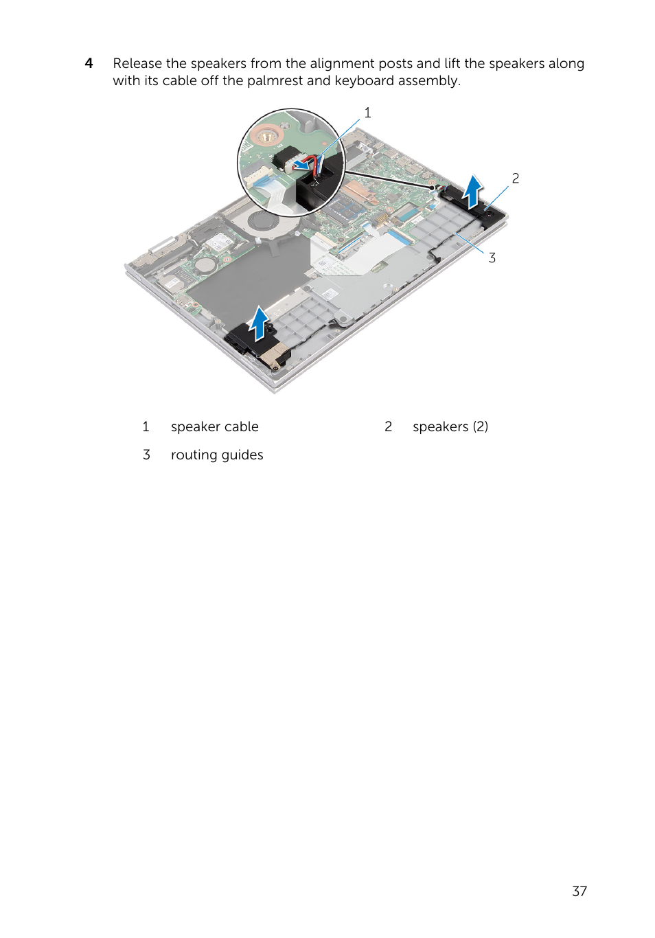 Dell Inspiron 13 (7347, Mid 2014) User Manual | Page 37 / 92