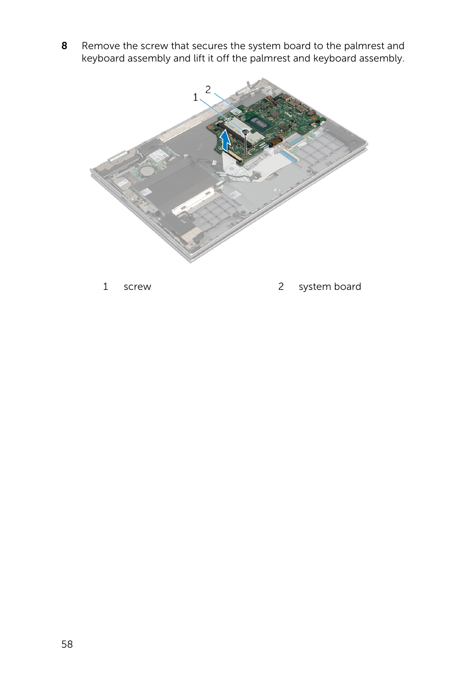 Dell Inspiron 13 (7347, Mid 2014) User Manual | Page 58 / 92