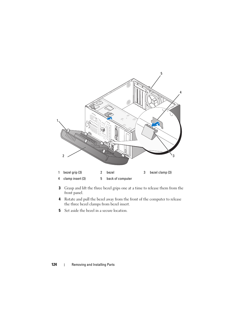 Dell Vostro 400 (Mid 2007) User Manual | Page 124 / 214