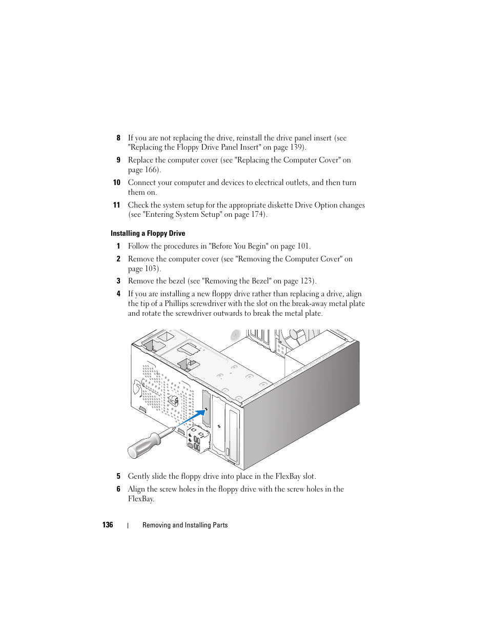 Dell Vostro 400 (Mid 2007) User Manual | Page 136 / 214