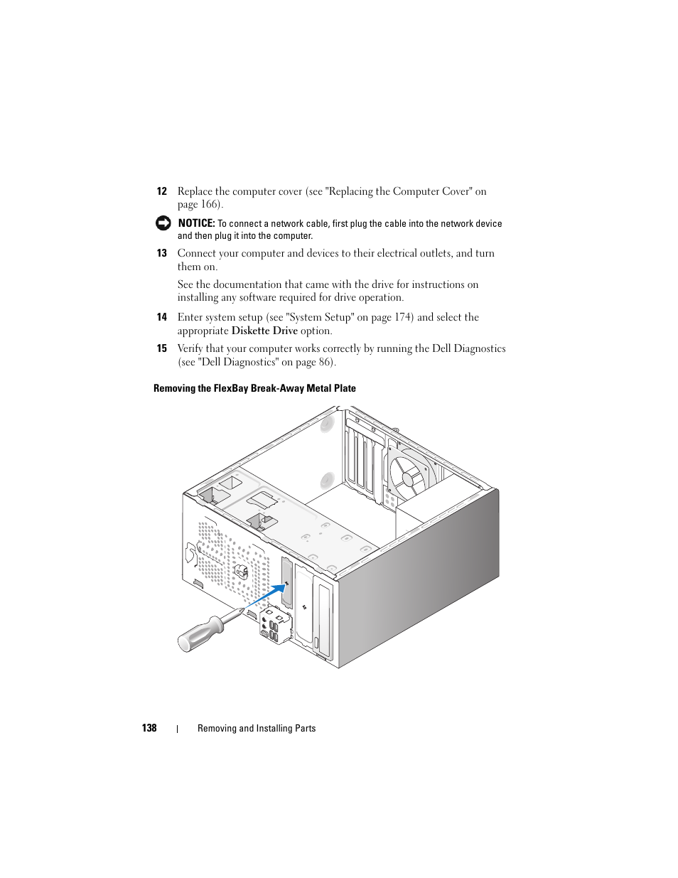 Dell Vostro 400 (Mid 2007) User Manual | Page 138 / 214