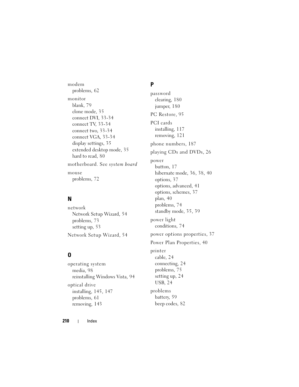 Dell Vostro 400 (Mid 2007) User Manual | Page 210 / 214