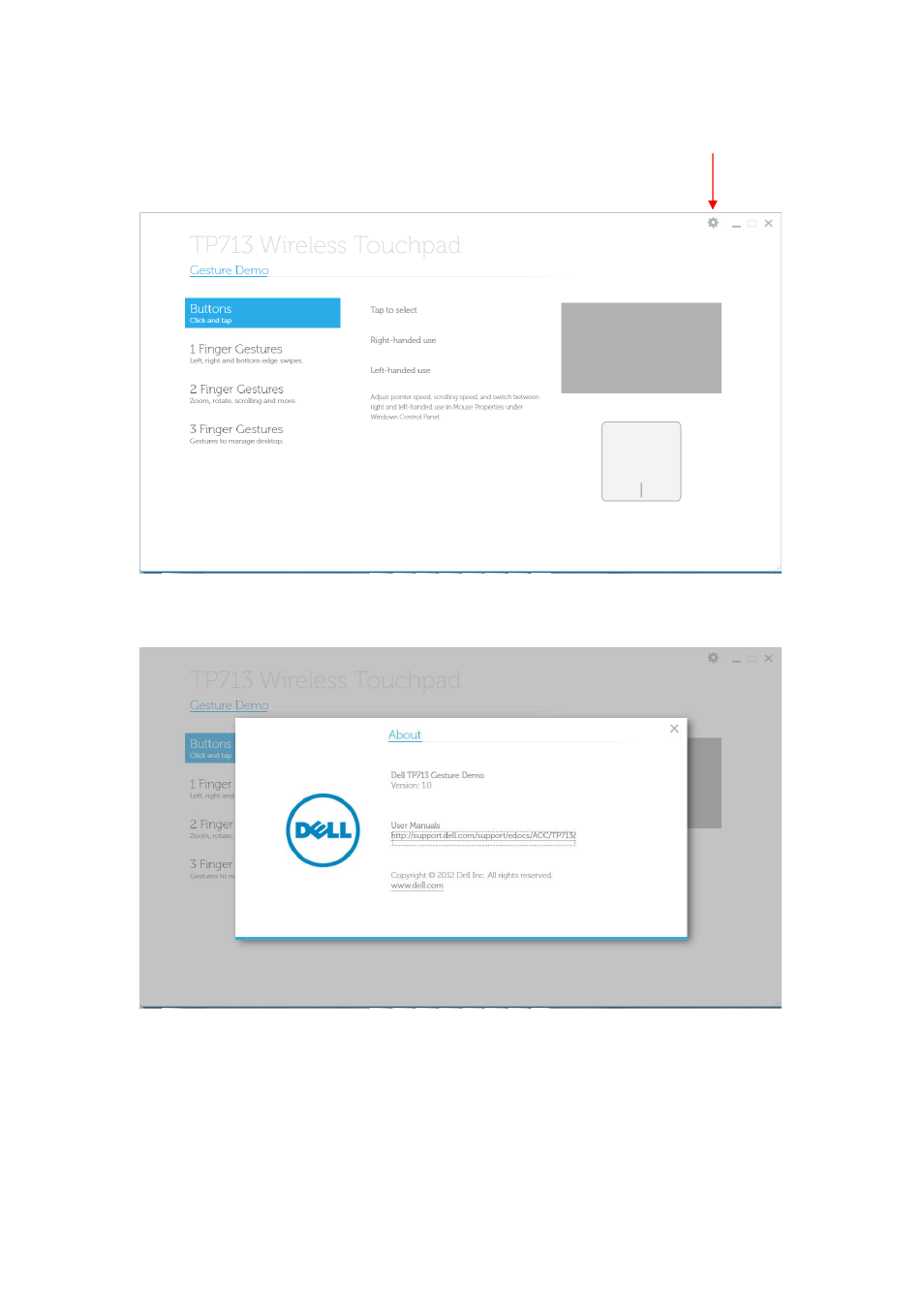 Dell TP713 Wireless Touchpad User Manual | Page 17 / 23