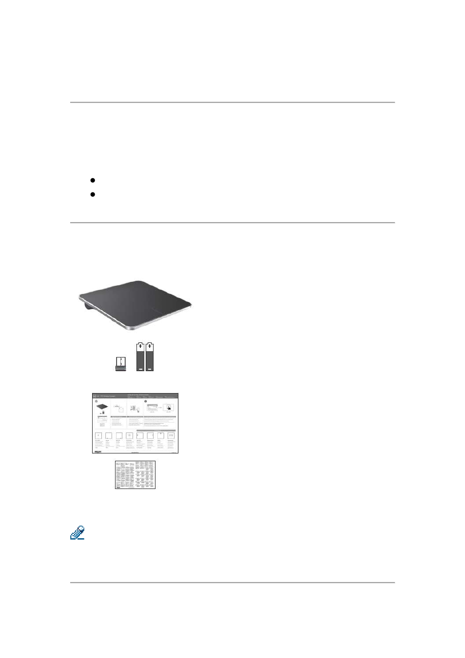 Setup: dell™ tp713 wireless touchpad, System requirements | Dell TP713 Wireless Touchpad User Manual | Page 4 / 23
