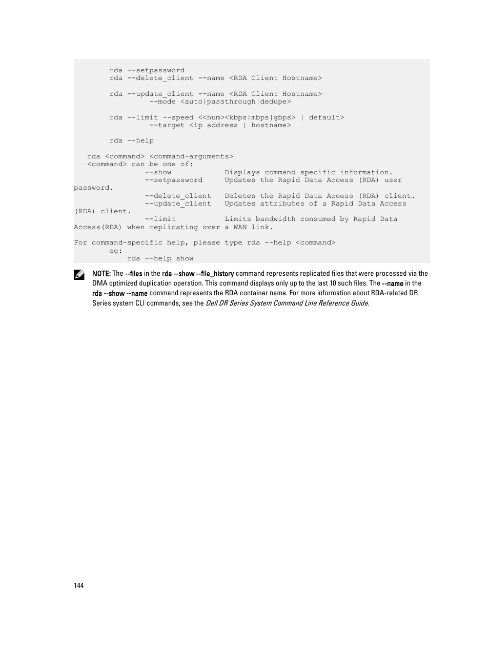 Dell PowerVault DR6000 User Manual | Page 144 / 191