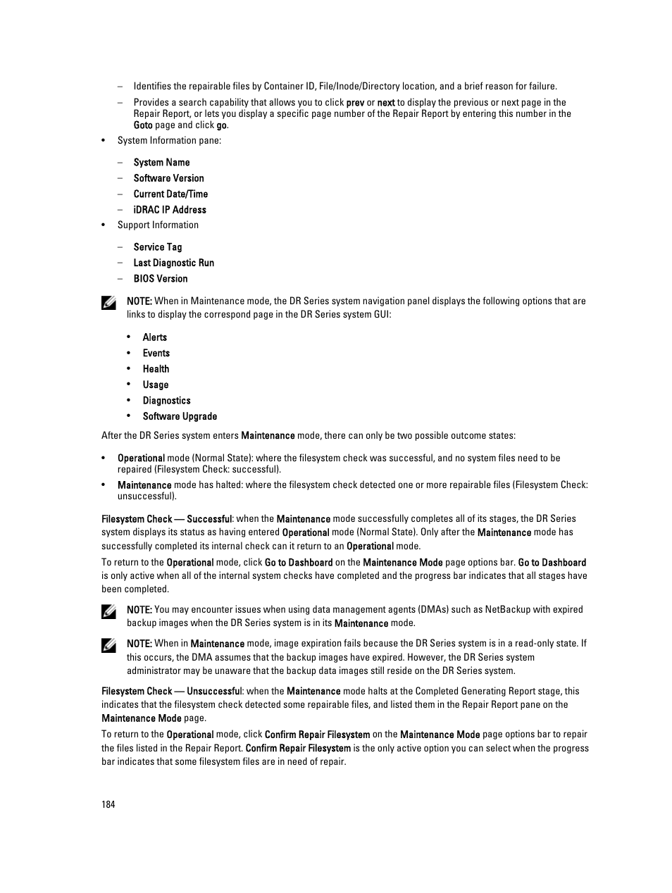 Dell PowerVault DR6000 User Manual | Page 184 / 191