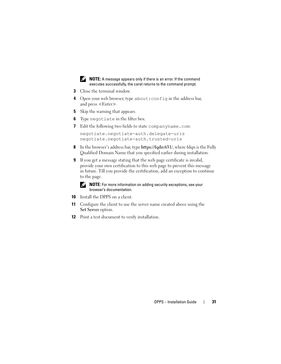 Dell Proximity Printing Solution User Manual | Page 31 / 40