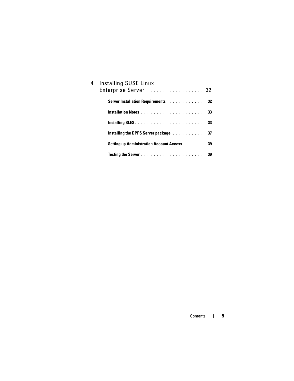 4 installing suse linux enterprise server | Dell Proximity Printing Solution User Manual | Page 5 / 40