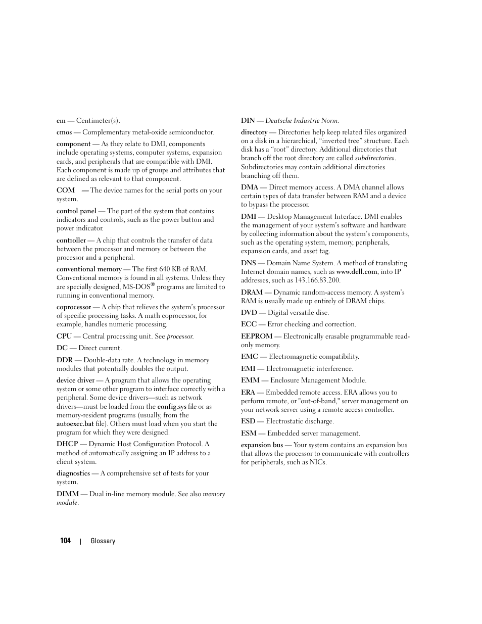 Dell PowerVault MD3000 User Manual | Page 104 / 112