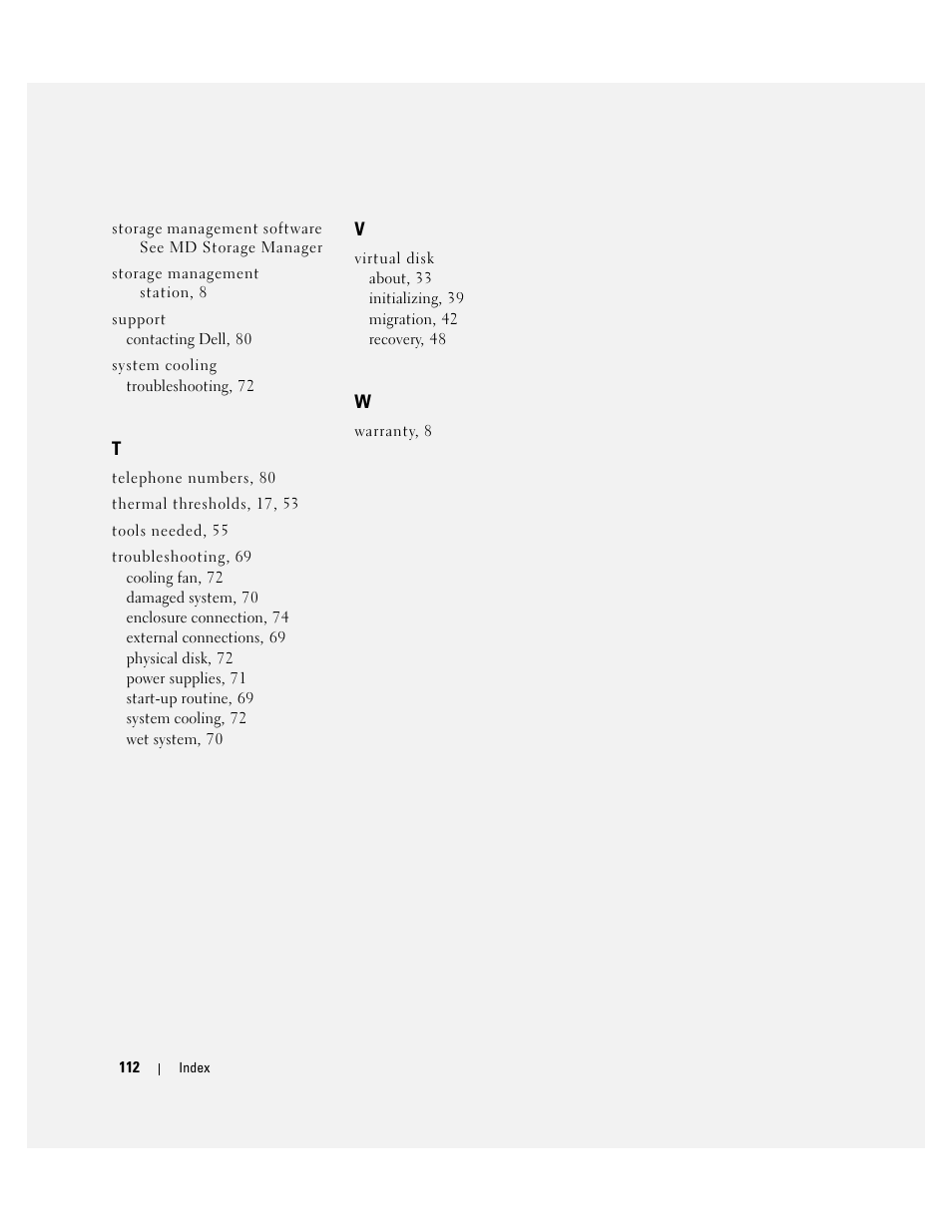 Dell PowerVault MD3000 User Manual | Page 112 / 112