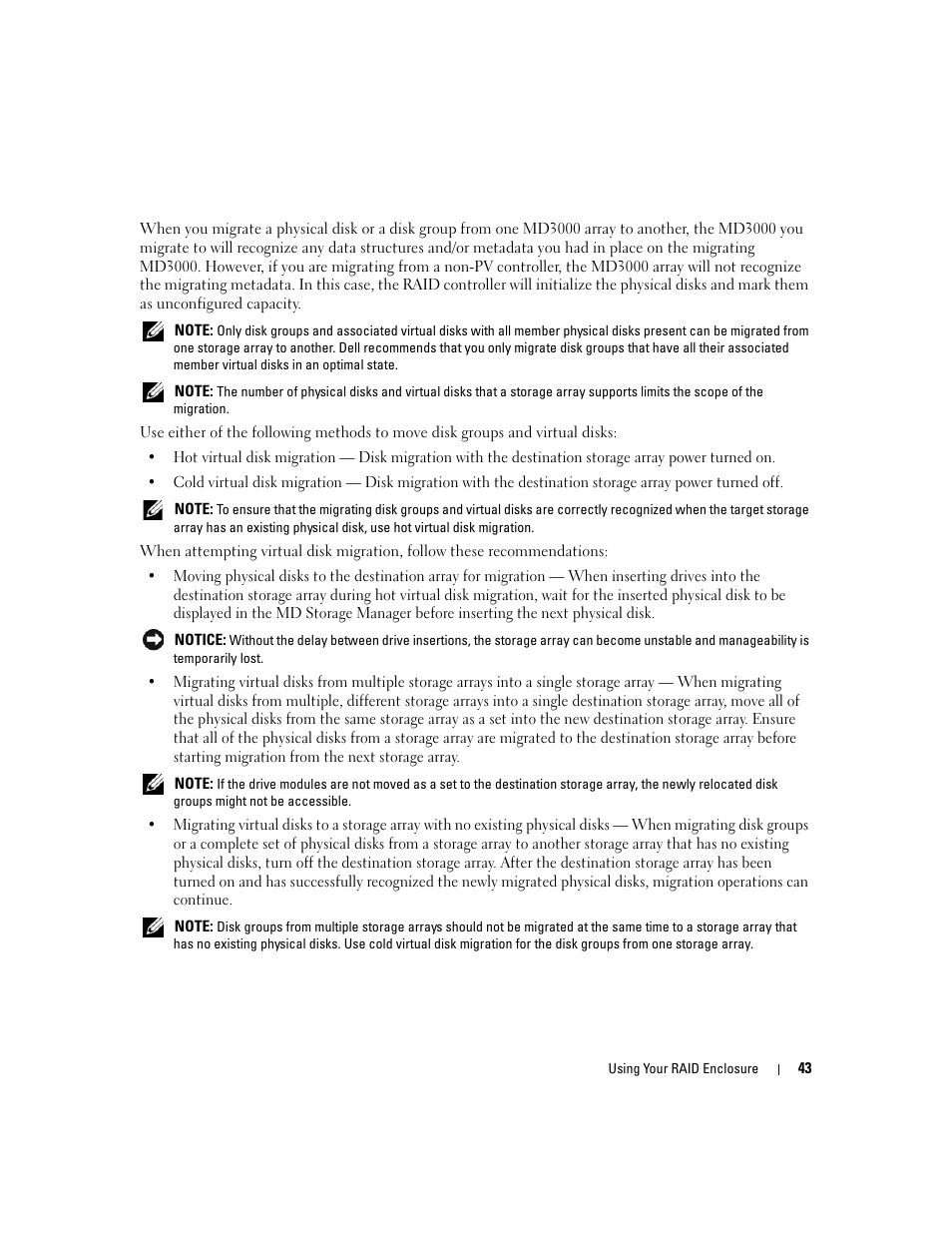 Dell PowerVault MD3000 User Manual | Page 43 / 112