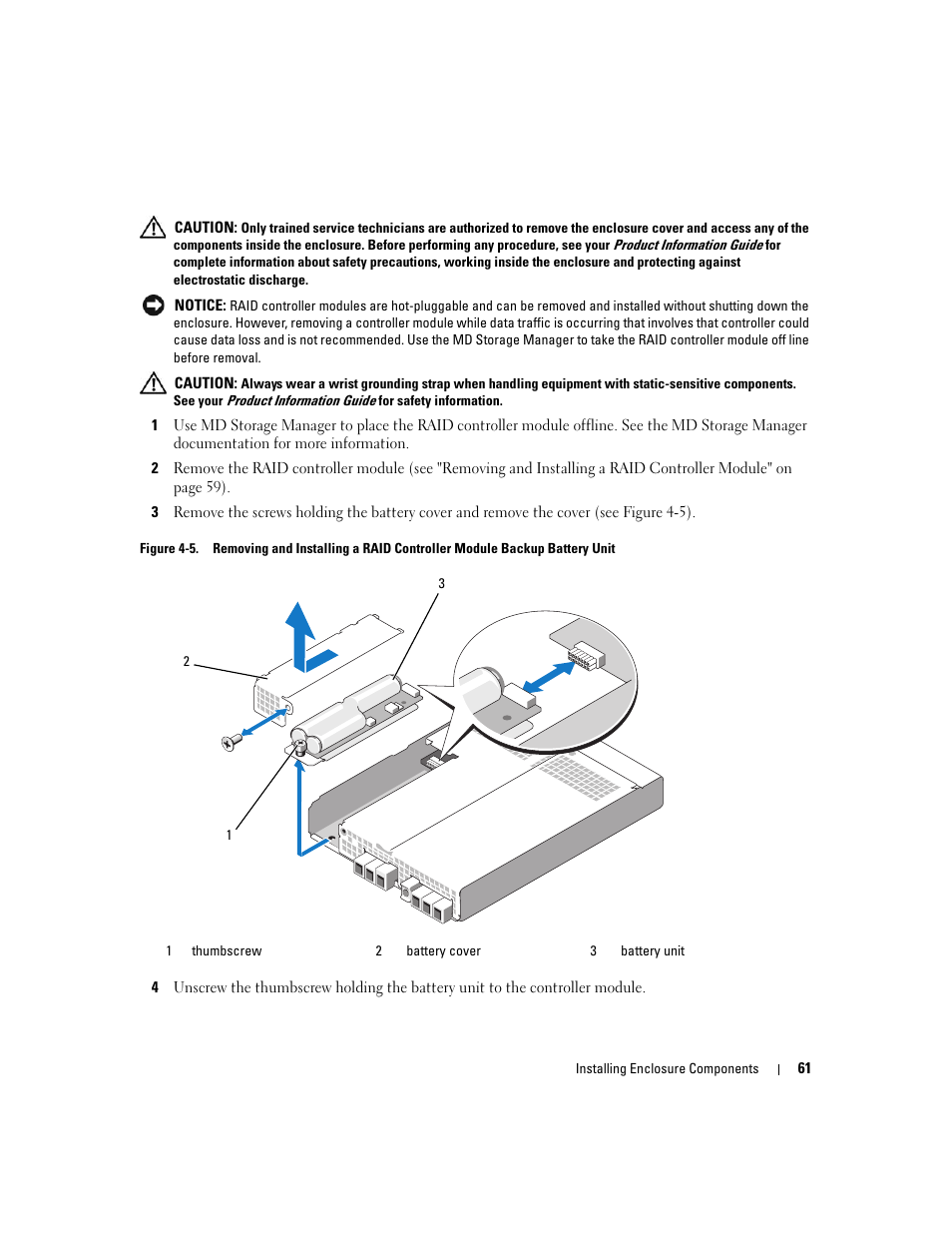 Dell PowerVault MD3000 User Manual | Page 61 / 112