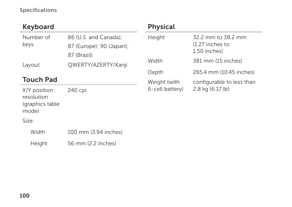 Dell XPS 15 (L502X, Early 2011) User Manual | Page 102 / 112