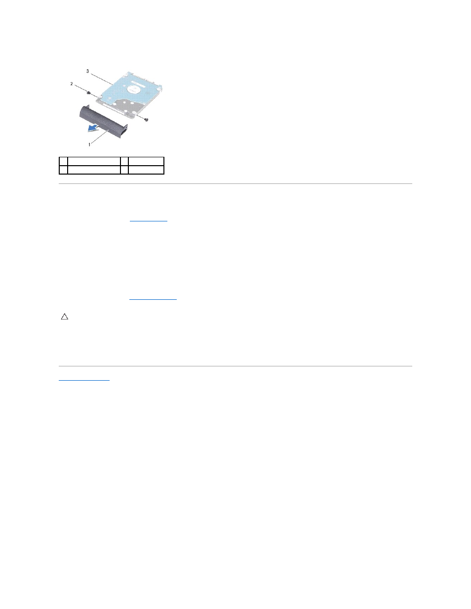 Replacing the hard drive | Dell Inspiron 14 (N4030, Mid 2010) User Manual | Page 23 / 47