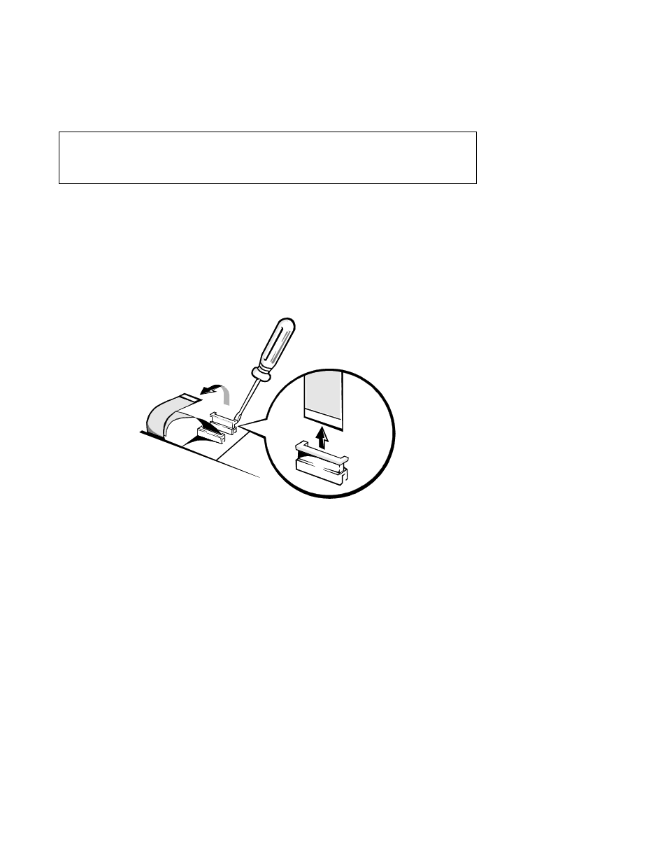 Zif connectors, Zif connectors -9, Figure 4-10. releasing a zif connector -9 | If connectors | Dell Inspiron 3200 User Manual | Page 45 / 112