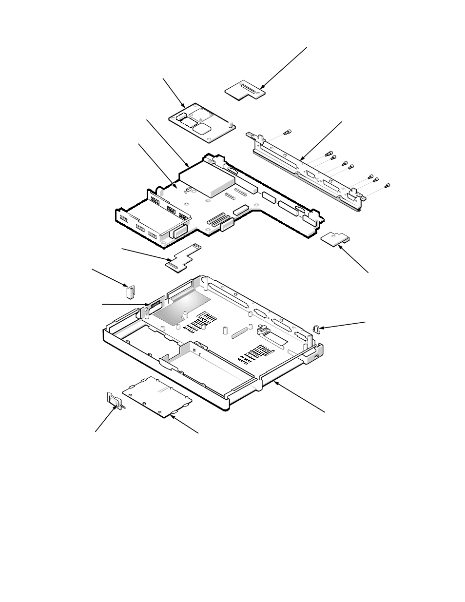 Figure 4-15. exploded view—base assembly -14, Figure 4-15. exploded view—base assembly | Dell Inspiron 3200 User Manual | Page 50 / 112