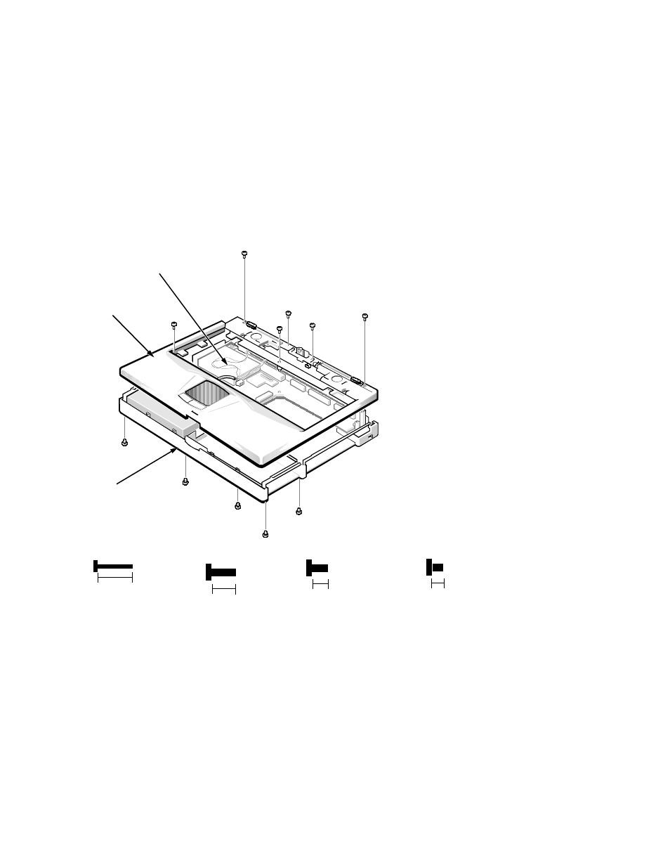 Palmrest assembly, Palmrest assembly -39, Figure 4-24. palmrest assembly removal -39 | Almrest assembly | Dell Inspiron 3200 User Manual | Page 75 / 112