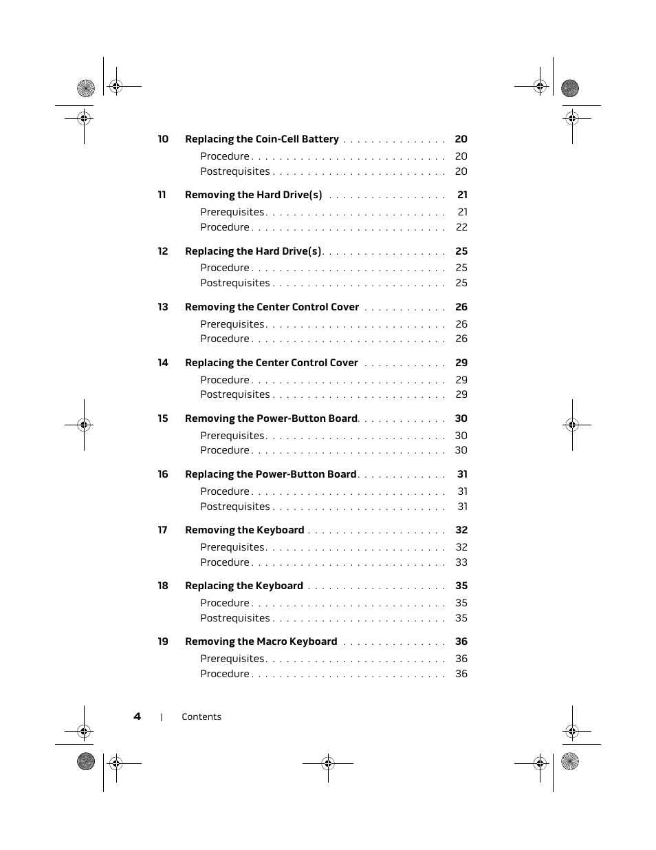 Dell Alienware M18x R2 (Early 2012) User Manual | Page 4 / 103