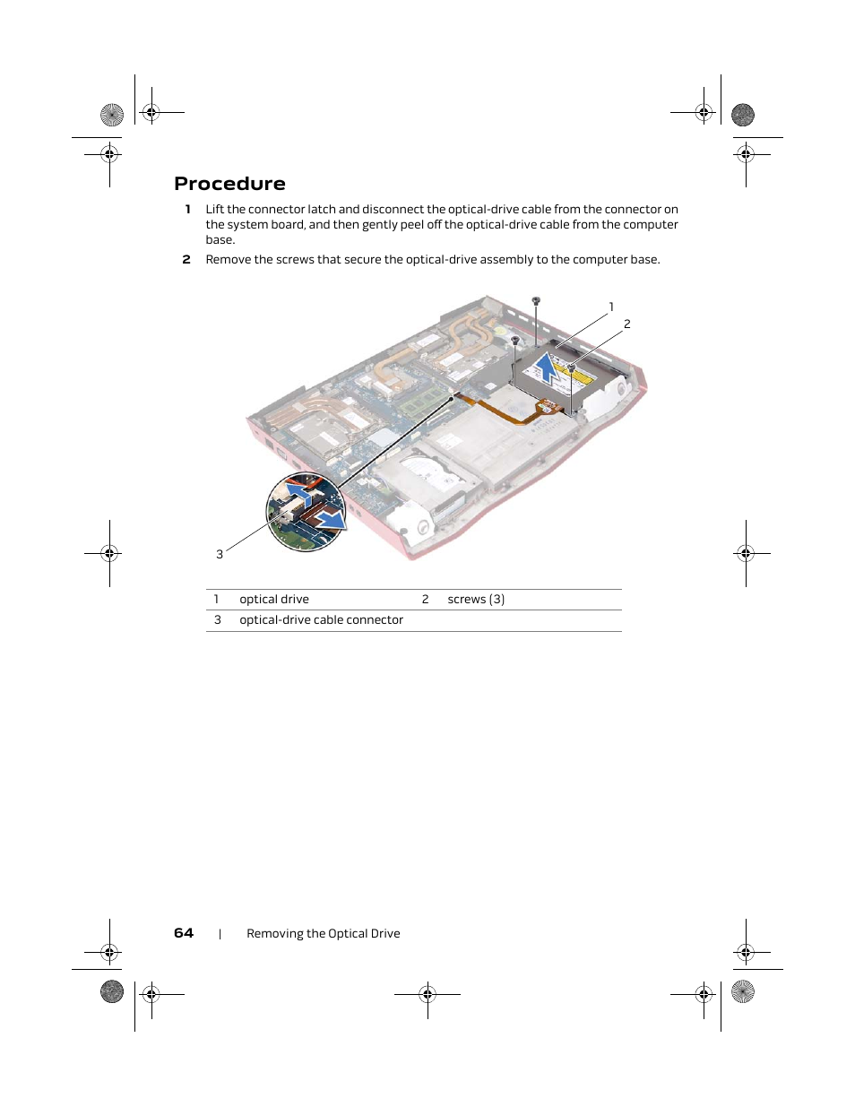 Procedure | Dell Alienware M18x R2 (Early 2012) User Manual | Page 62 / 103