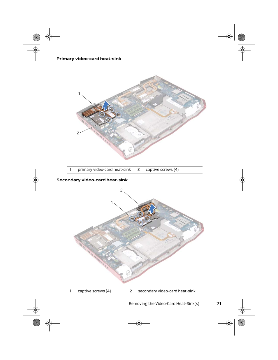 Dell Alienware M18x R2 (Early 2012) User Manual | Page 69 / 103