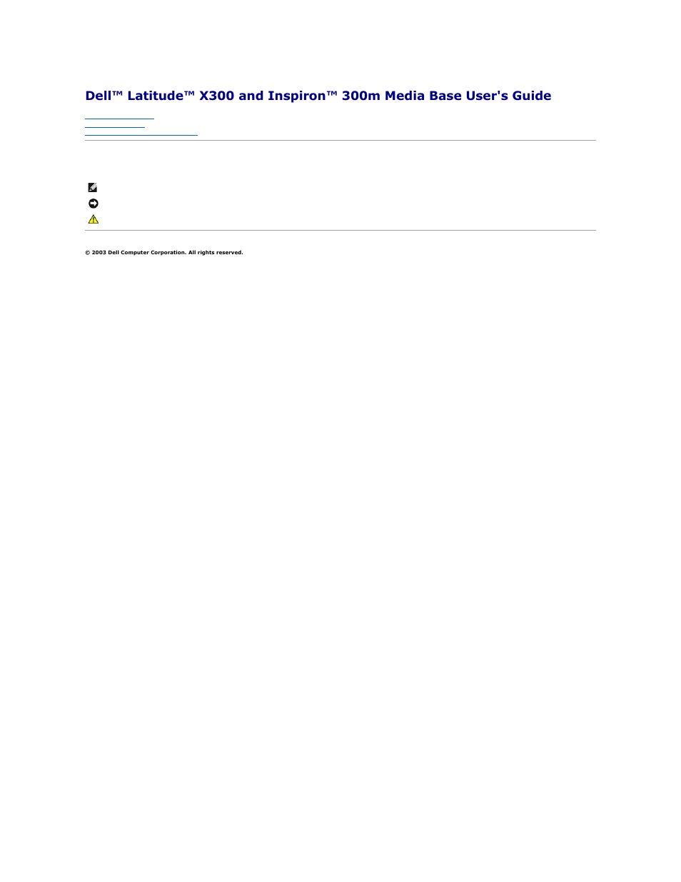 Dell Inspiron 300m User Manual | 25 pages