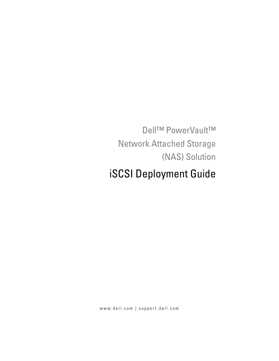 Dell PowerVault NX3100 User Manual | 56 pages