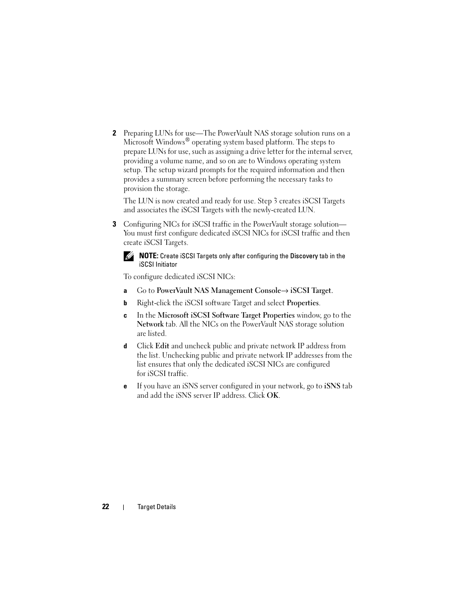 Dell PowerVault NX3100 User Manual | Page 22 / 56