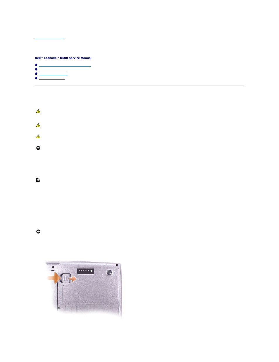 Before you begin, Preparing to work inside the computer | Dell Latitude D600 User Manual | Page 2 / 43