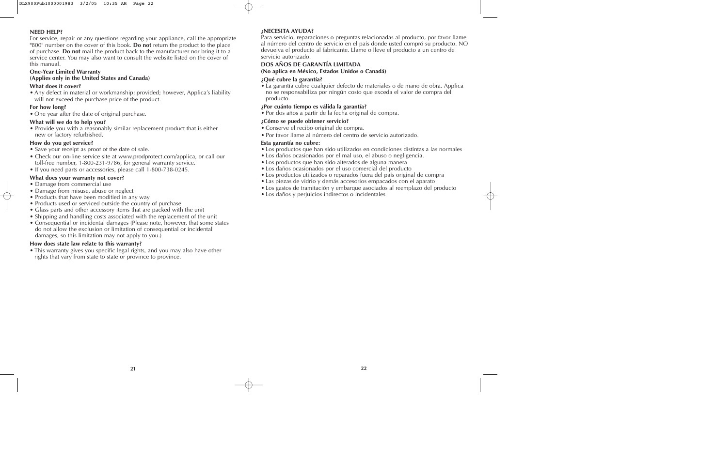 Black & Decker DLX850 DLX900 User Manual | Page 12 / 15