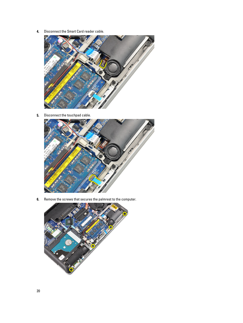 Dell Latitude E6230 (Mid 2012) User Manual | Page 20 / 81