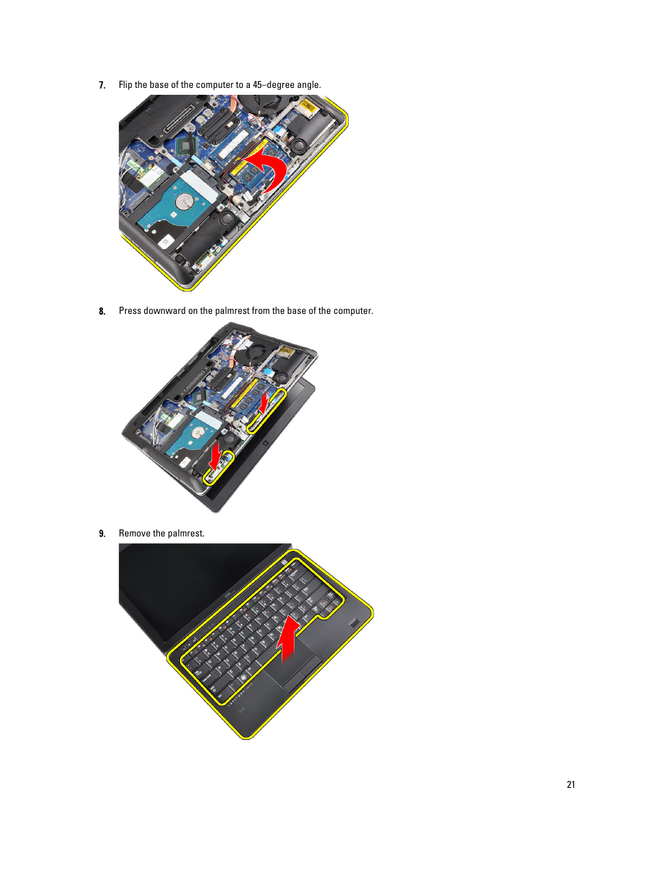 Dell Latitude E6230 (Mid 2012) User Manual | Page 21 / 81