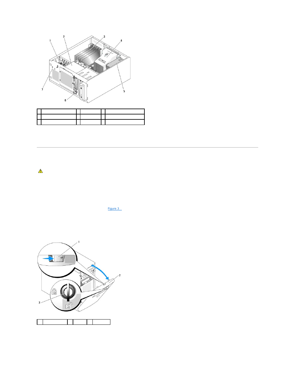 Opening the system, Removing the bezel, Removing the cover | Dell PowerVault DP100 User Manual | Page 34 / 88