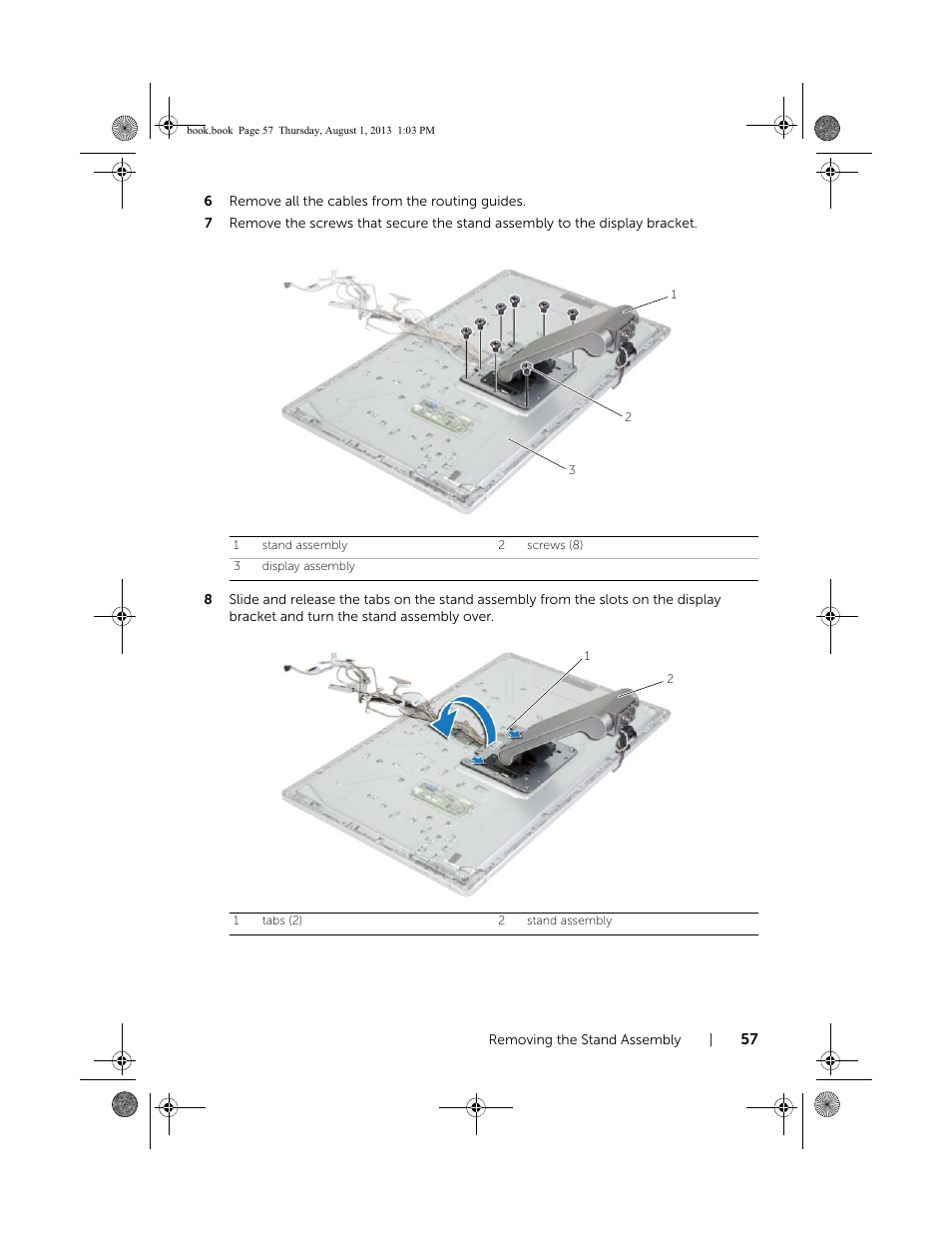 Dell Inspiron 23 (2350, Mid 2013) User Manual | Page 57 / 73