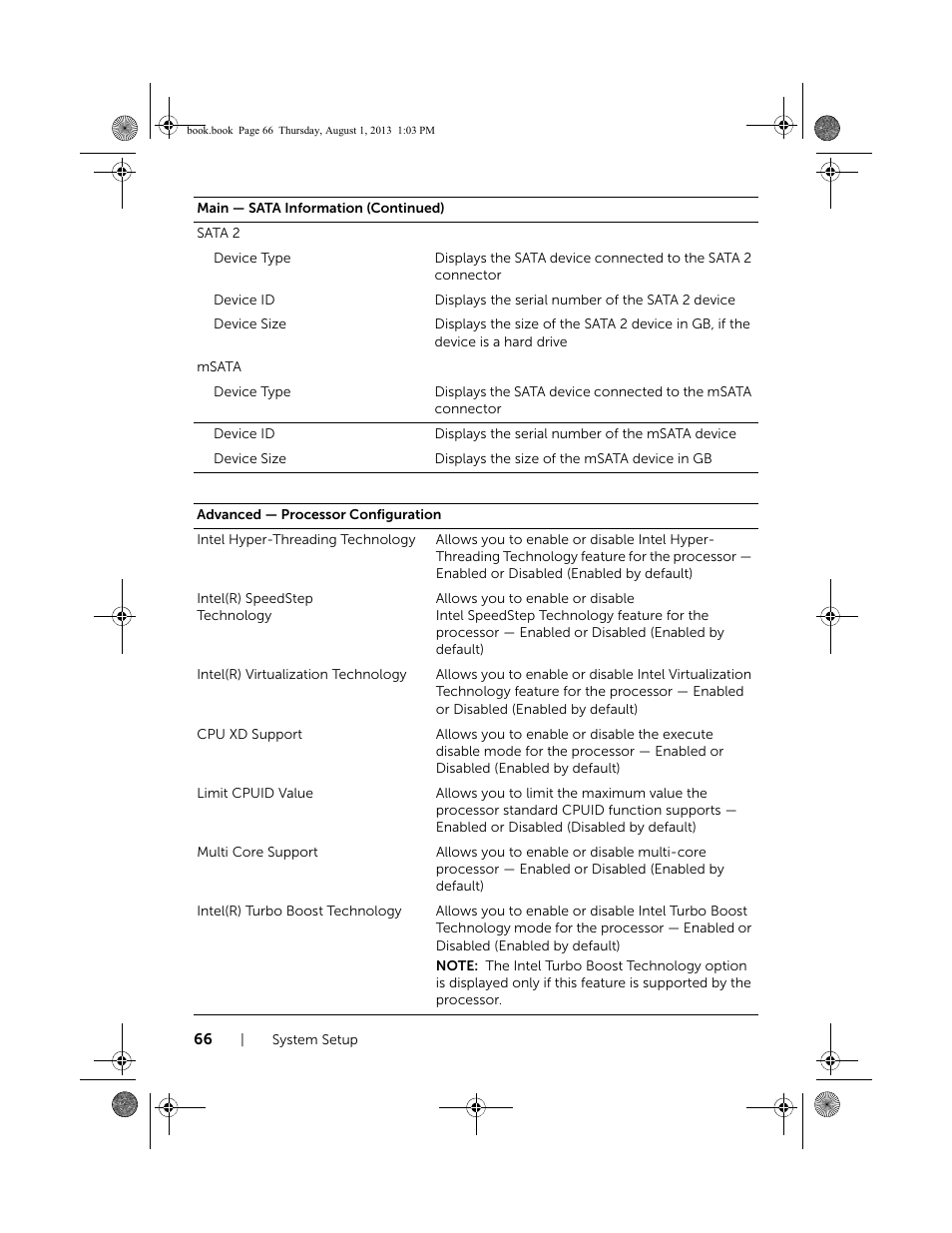 Dell Inspiron 23 (2350, Mid 2013) User Manual | Page 66 / 73