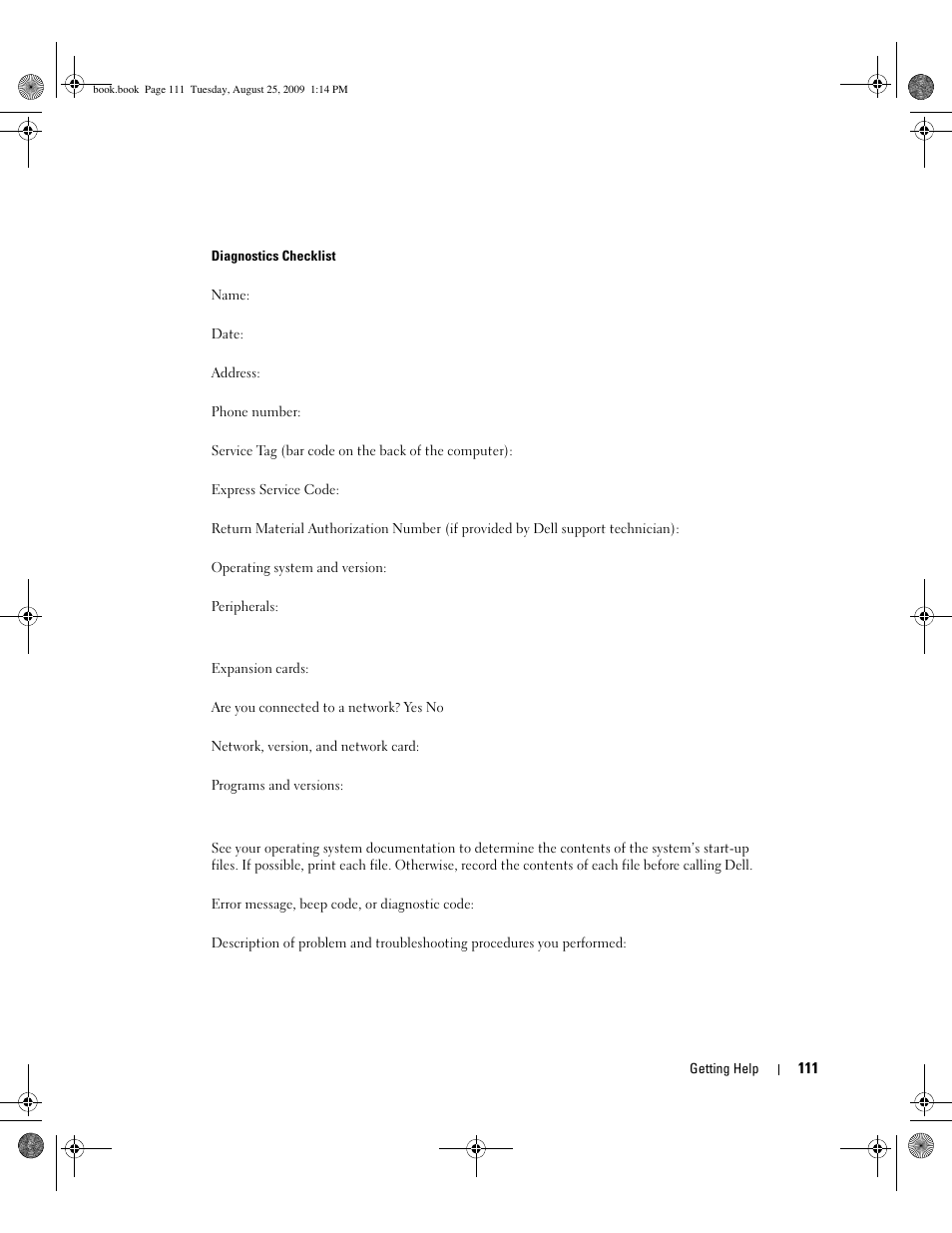 Dell PowerEdge SC 440 User Manual | Page 111 / 144