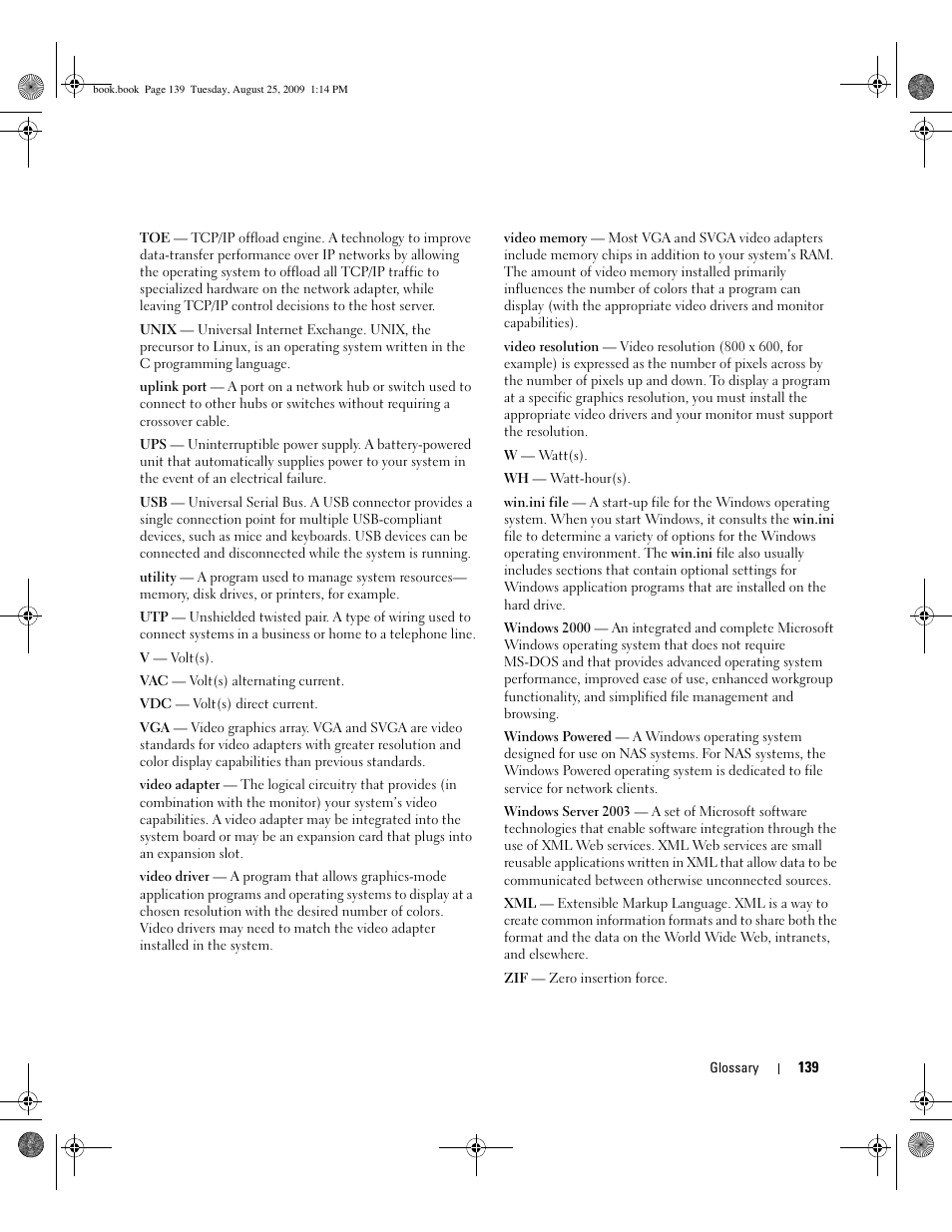 Dell PowerEdge SC 440 User Manual | Page 139 / 144