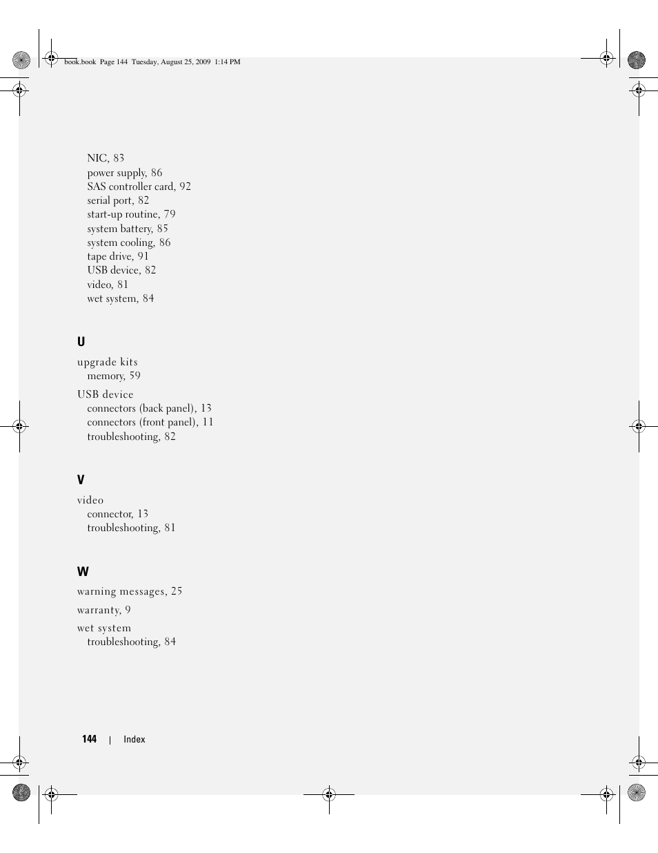 Dell PowerEdge SC 440 User Manual | Page 144 / 144