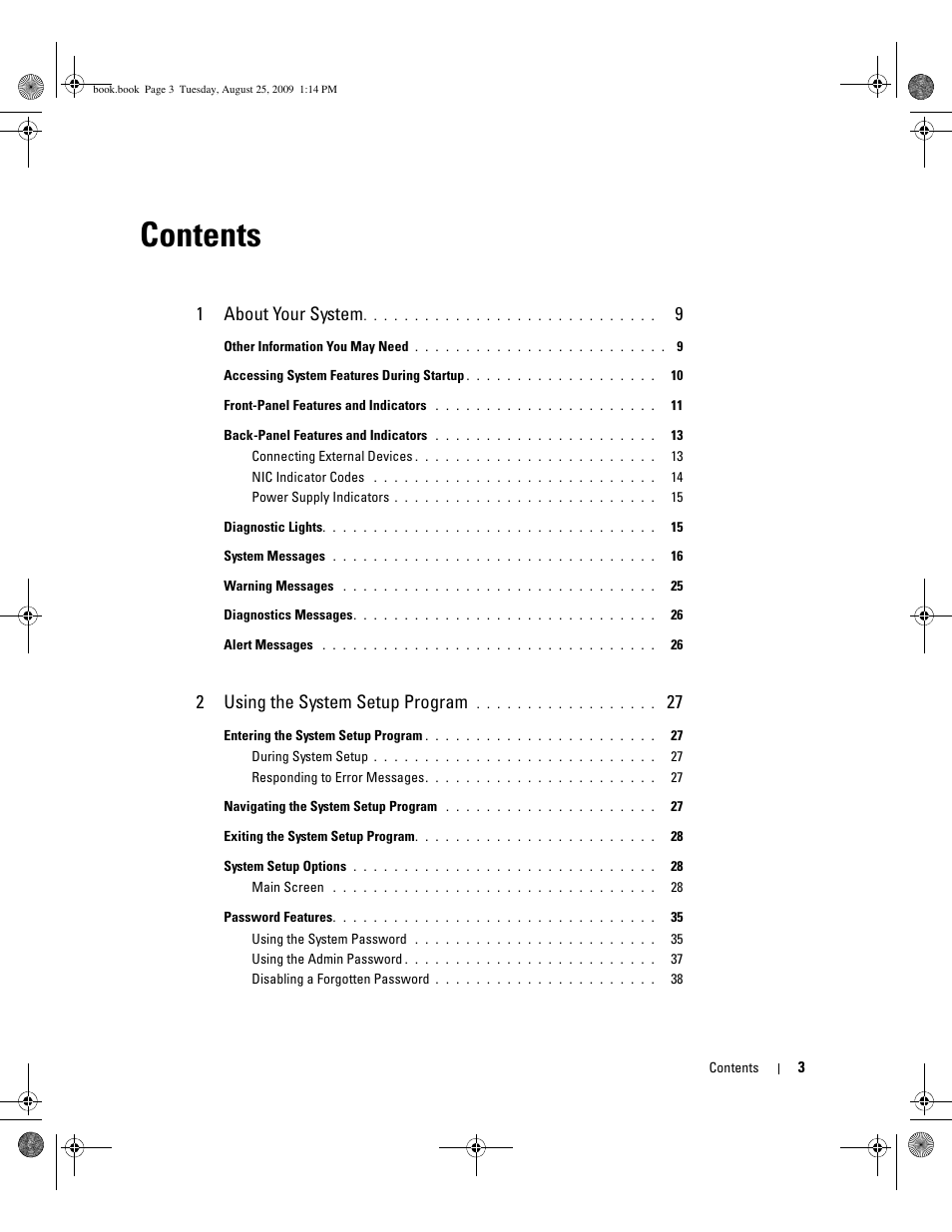 Dell PowerEdge SC 440 User Manual | Page 3 / 144