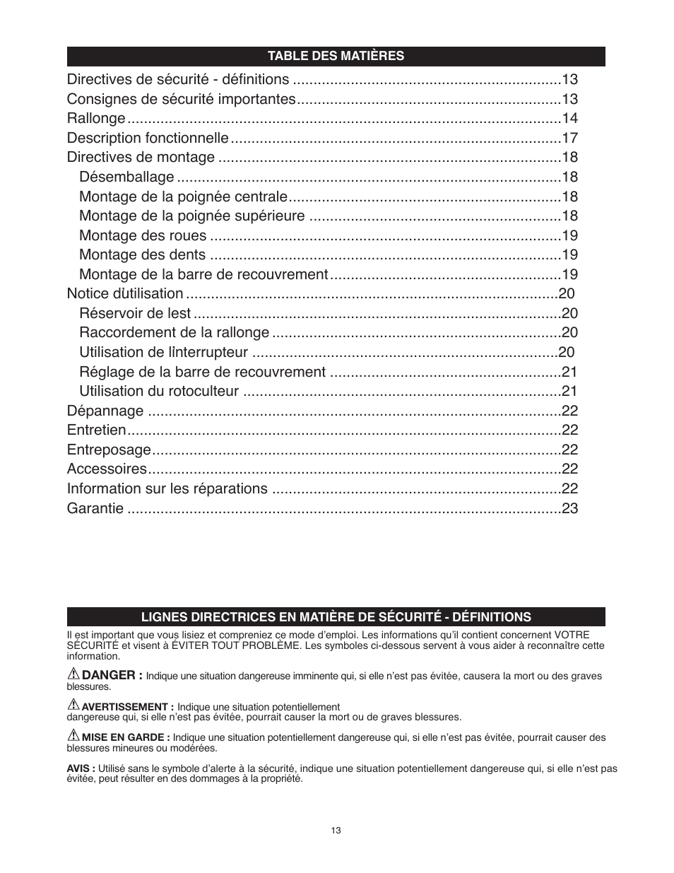 Black & Decker TL10 User Manual | Page 13 / 36