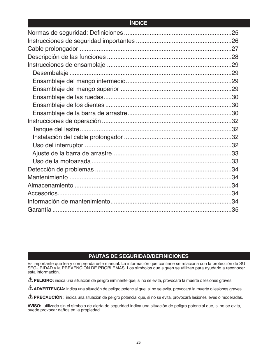 Black & Decker TL10 User Manual | Page 25 / 36