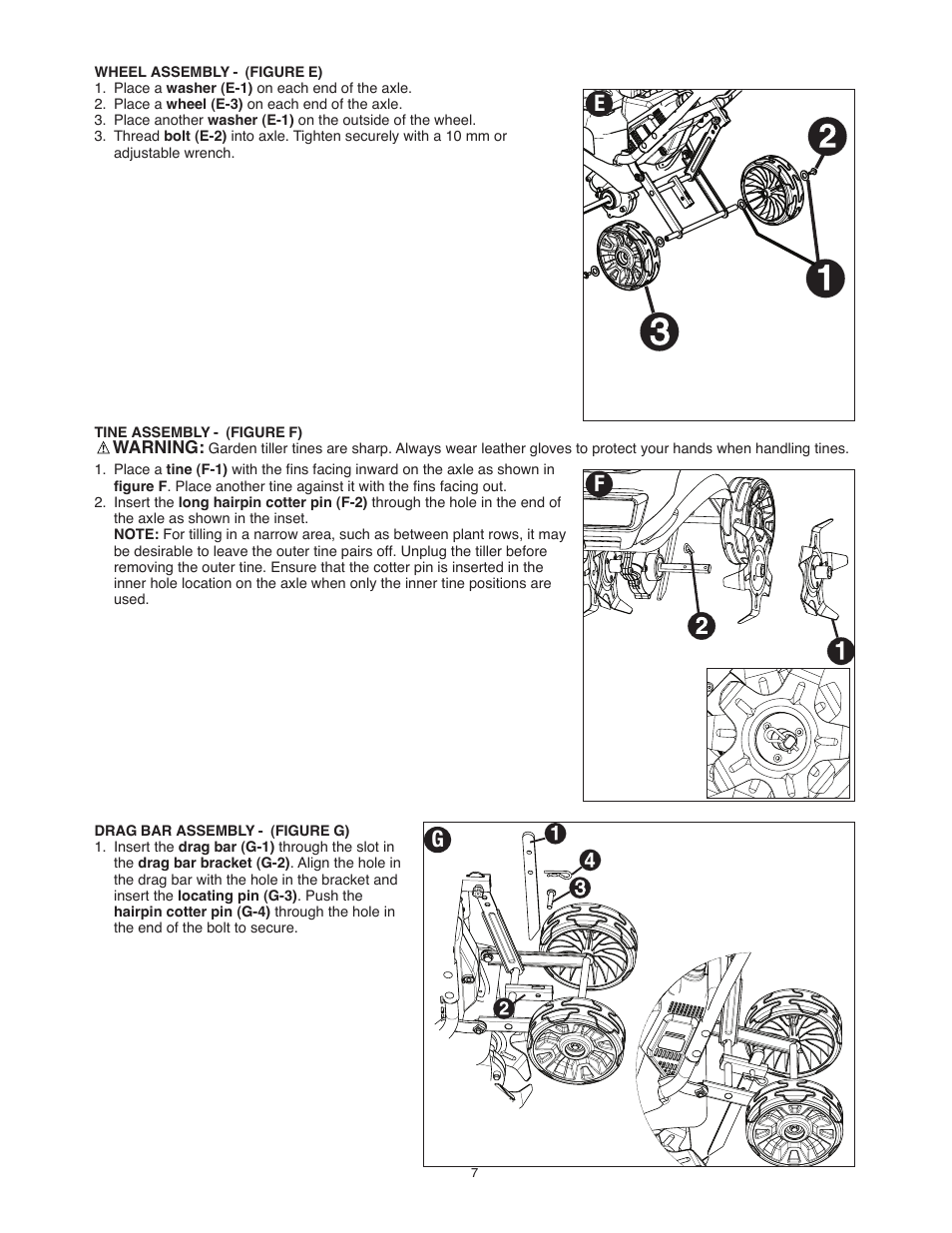 Ef g | Black & Decker TL10 User Manual | Page 7 / 36