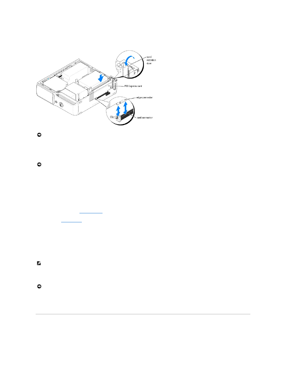 Hard drive, Removing a, Pci express card | Removing a pci express card | Dell Dimension 5100C User Manual | Page 14 / 46